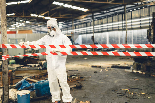 Professional Hoarding Cleanup technician working in Kingston Springs, TN